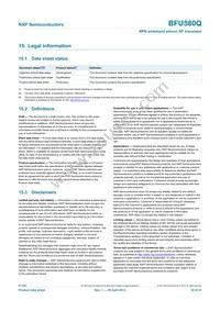 BFU580QX Datasheet Page 19