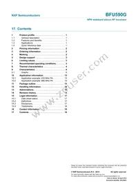 BFU590GX Datasheet Page 19