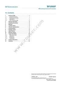 BFU660F Datasheet Page 12