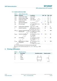 BFU668F Datasheet Page 2