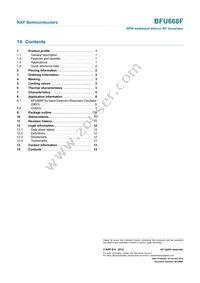 BFU668F Datasheet Page 14