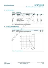 BFU725F/N1 Datasheet Page 3