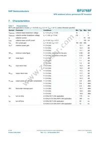 BFU768F Datasheet Page 4