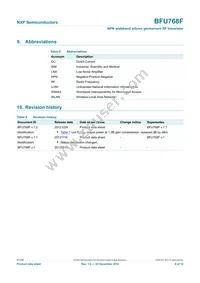 BFU768F Datasheet Page 9
