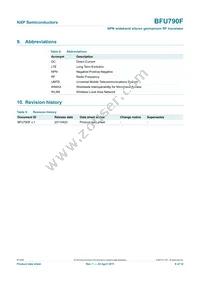 BFU790F Datasheet Page 9