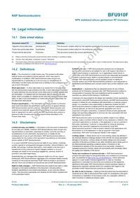 BFU910FX Datasheet Page 9