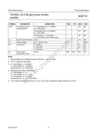 BGD714 Datasheet Page 4