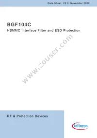BGF104CE6328XTSA1 Datasheet Cover