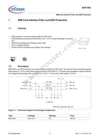 BGF106CE6328XTSA1 Datasheet Page 3