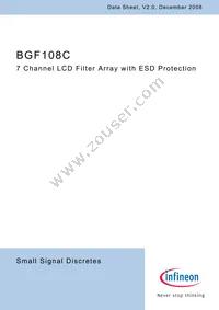 BGF108CE6328XTSA1 Datasheet Cover
