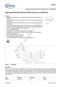 BGF117E6328XTSA1 Datasheet Page 4