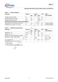 BGF117E6328XTSA1 Datasheet Page 5