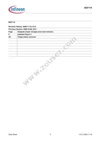 BGF119E6329XTSA1 Datasheet Page 3