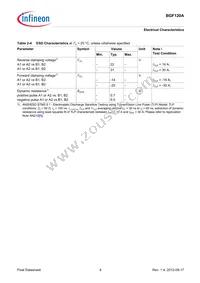 BGF120AE6327XTSA1 Datasheet Page 6