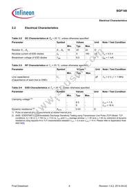 BGF148E6327XTSA1 Datasheet Page 6