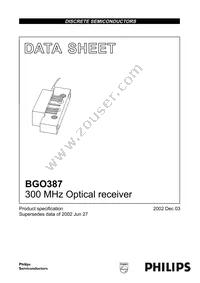 BGO387,112 Cover