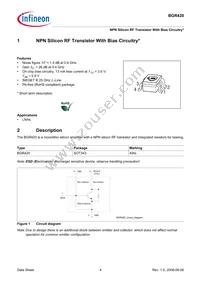 BGR420H6327XTSA1 Datasheet Page 4