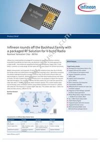 BGT60E6327XTSA1 Datasheet Cover