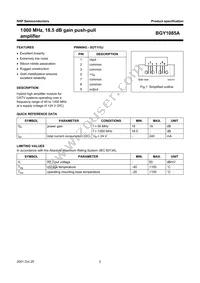 BGY1085A Datasheet Page 2