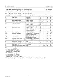 BGY685A Datasheet Page 4