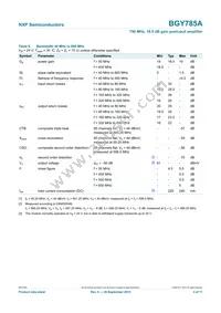 BGY785A Datasheet Page 4