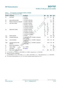 BGY787 Datasheet Page 6