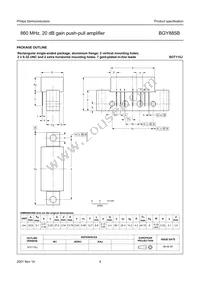 BGY885B Datasheet Page 4