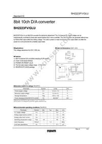 BH2223GLU-E2 Datasheet Cover