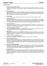 BH2226FV-FE2 Datasheet Page 11
