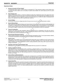 BH2228FV-E2 Datasheet Page 10