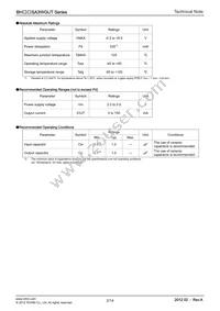 BH30SA3WGUT-E2 Datasheet Page 2