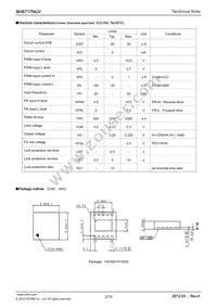 BH6717NUV-E2 Datasheet Page 2