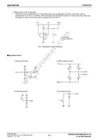 BH6789FVM-TR Datasheet Page 6