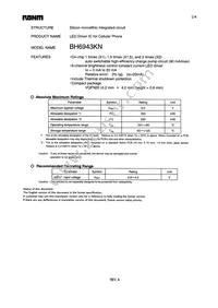 BH6943KN-E2 Datasheet Cover