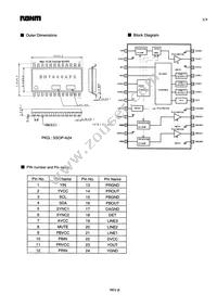 BH7600AFS-E2 Datasheet Page 3