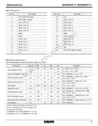 BH9595FP-YE2 Datasheet Page 3