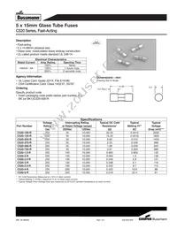 BK/C520-375-R Datasheet Cover