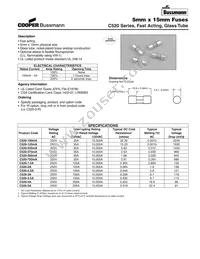 BK/C520-750MA Datasheet Cover