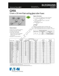 BK/GMA-V-3.5-R Datasheet Cover