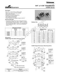 BK/S-8301-10 Datasheet Cover