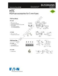 BK1/HTC-50M Datasheet Cover