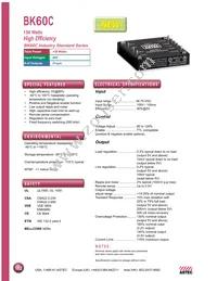 BK60C-048L-033F30H Datasheet Cover