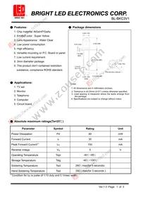 BL-BKC3V1 Datasheet Cover