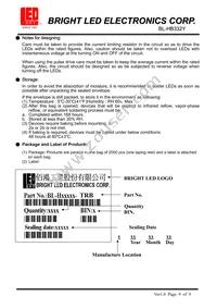 BL-HB332Y Datasheet Page 8