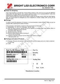 BL-HB535A-TRB Datasheet Page 7