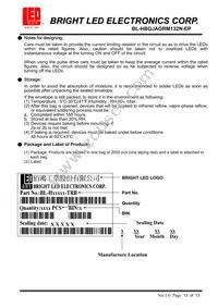 BL-HBGJAGRM132N-EP Datasheet Page 12