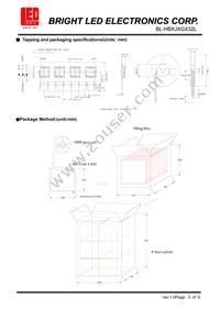 BL-HBXJXGX32L Datasheet Page 3