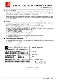 BL-HBXJXGX32L Datasheet Page 9