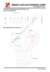 BL-HGE36D-AV-TRB Datasheet Page 3