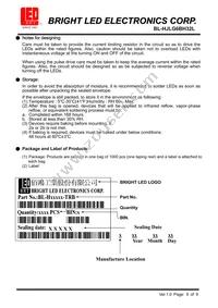 BL-HJLG6BH32L Datasheet Page 9